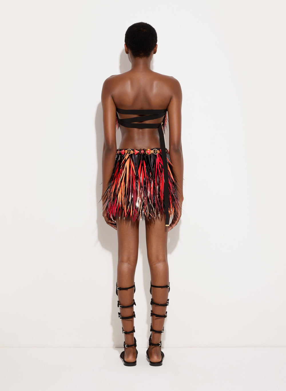 Pucci Embroidered Bandeau Top