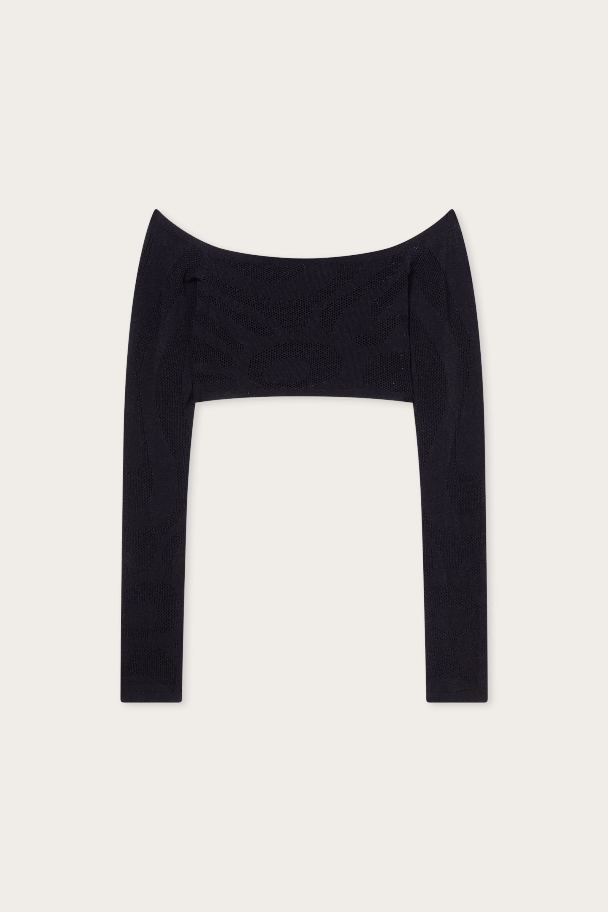 Pucci Cropped jacquard Marmo Top