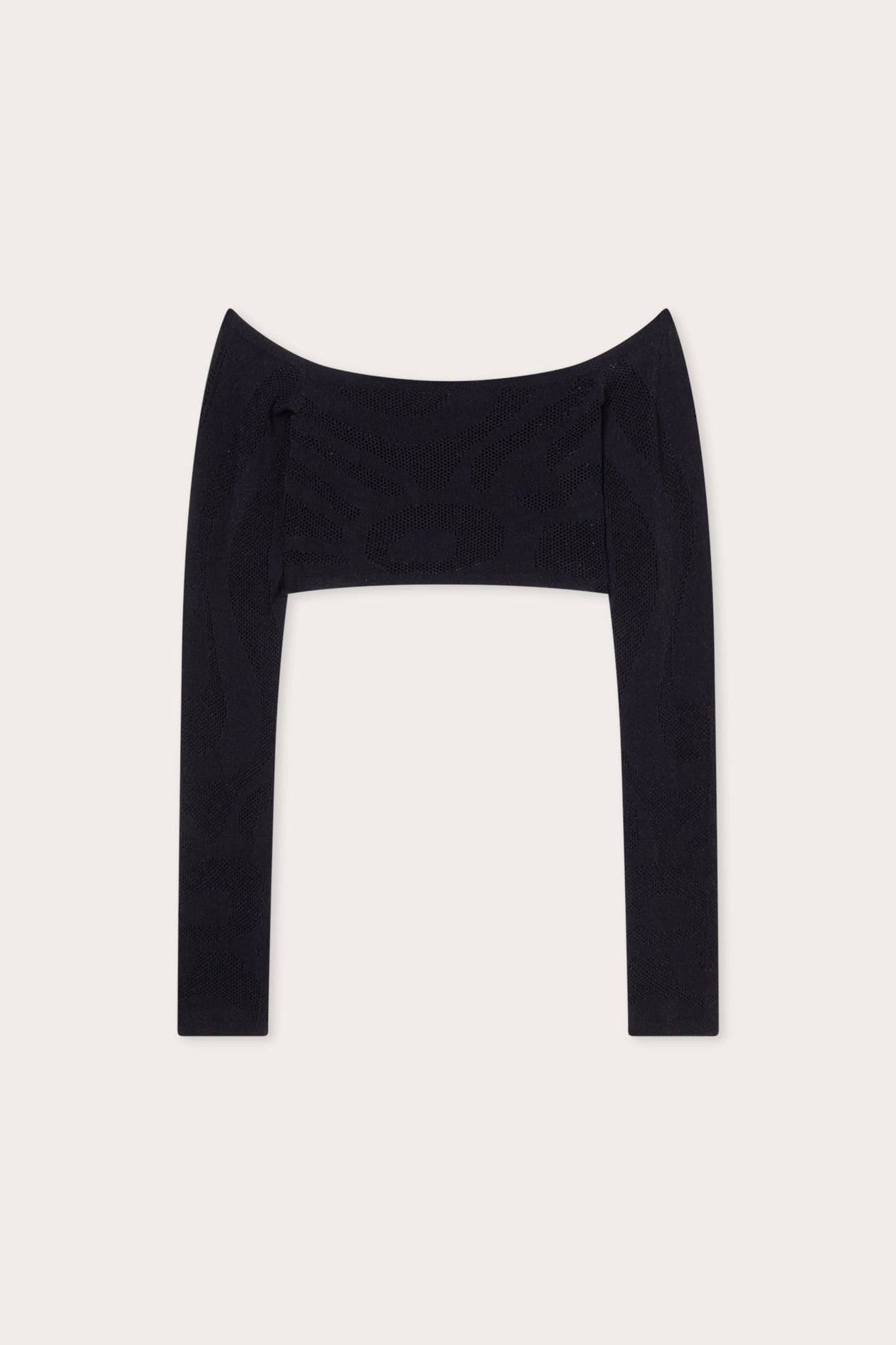 Pucci Cropped jacquard Marmo Top