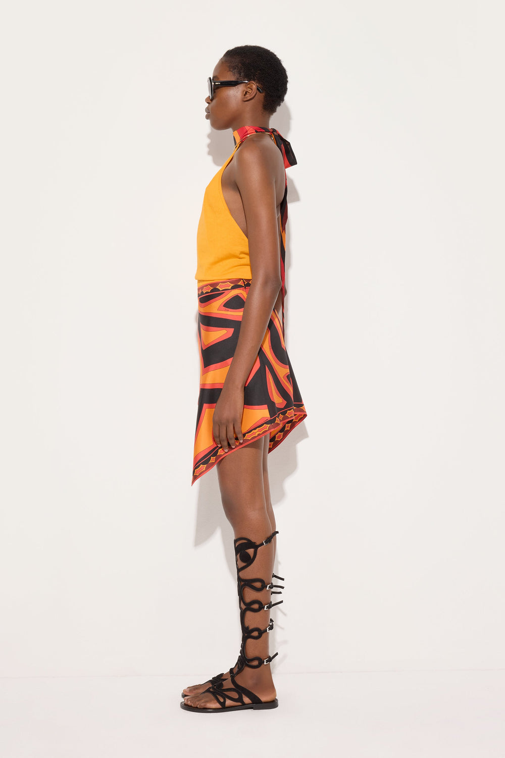 Pucci Silk Detail Top