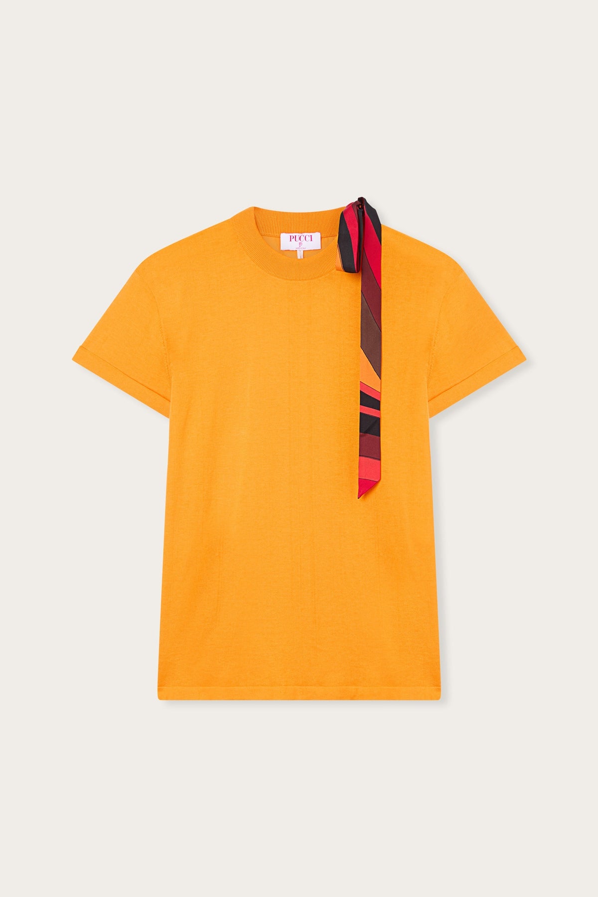 Pucci T-shirt with Silk Detail