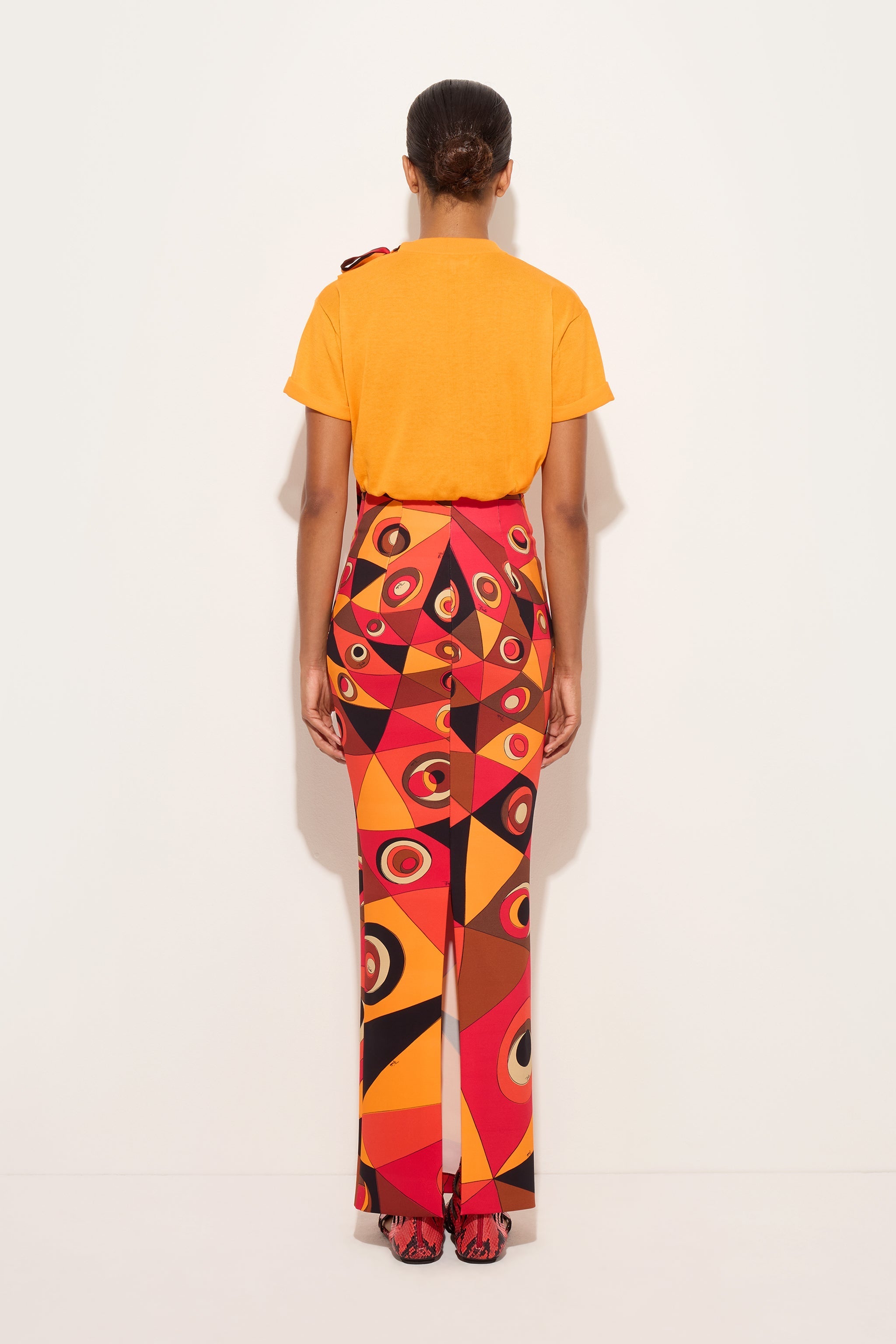 Pucci T-shirt with Silk Detail