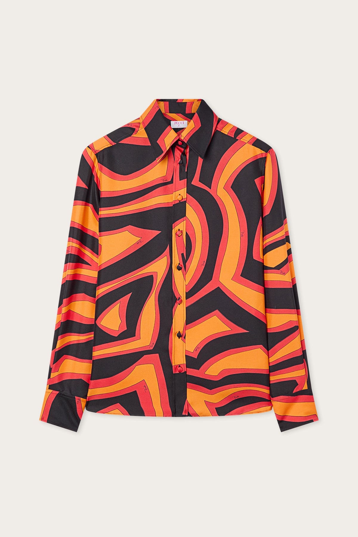 Pucci Labirinto Print Silk Shirt