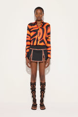 Pucci Labirinto Print Silk Shirt