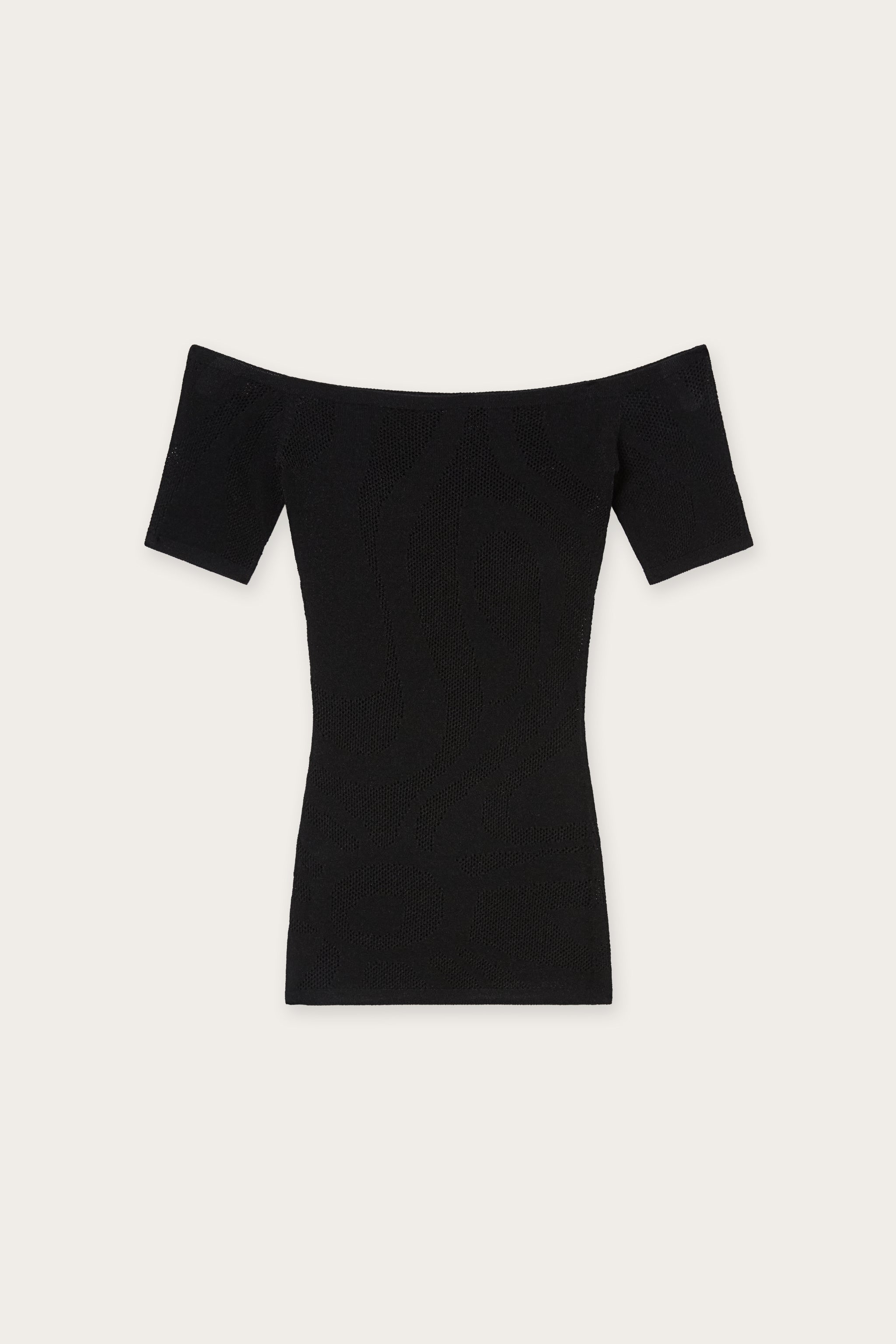 Pucci Short-Sleeved Top in Marmo Jacquard