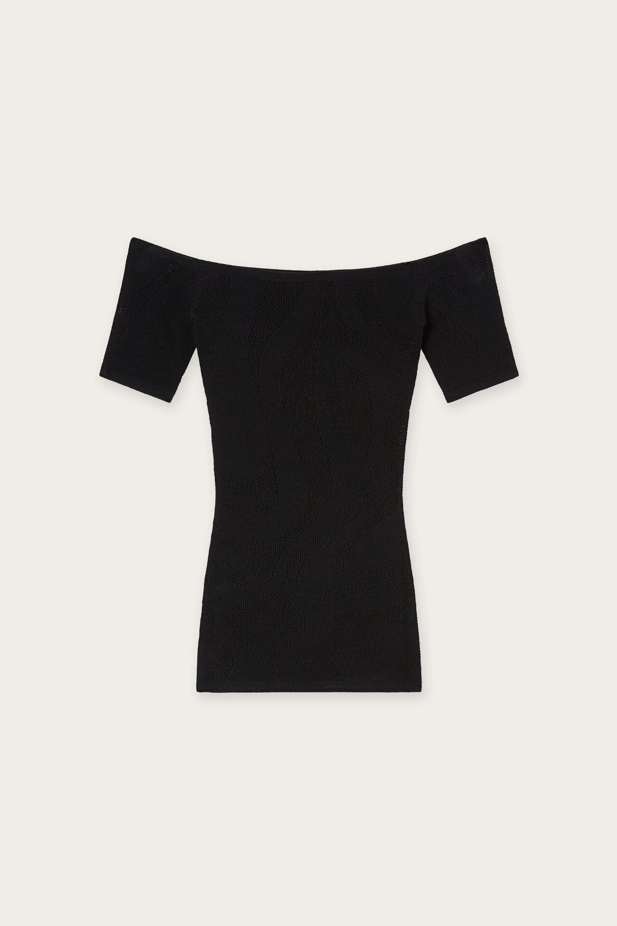 Pucci Short-Sleeved Top in Marmo Jacquard
