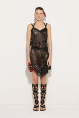 Pucci Embroidered Tulle Scarf Top