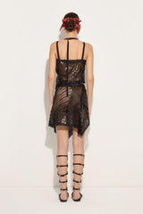 Pucci Embroidered Tulle Scarf Top