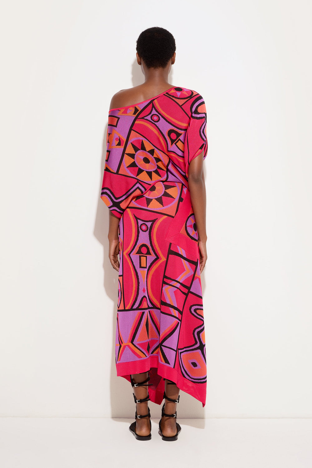 Pucci Jacquard Draped Top