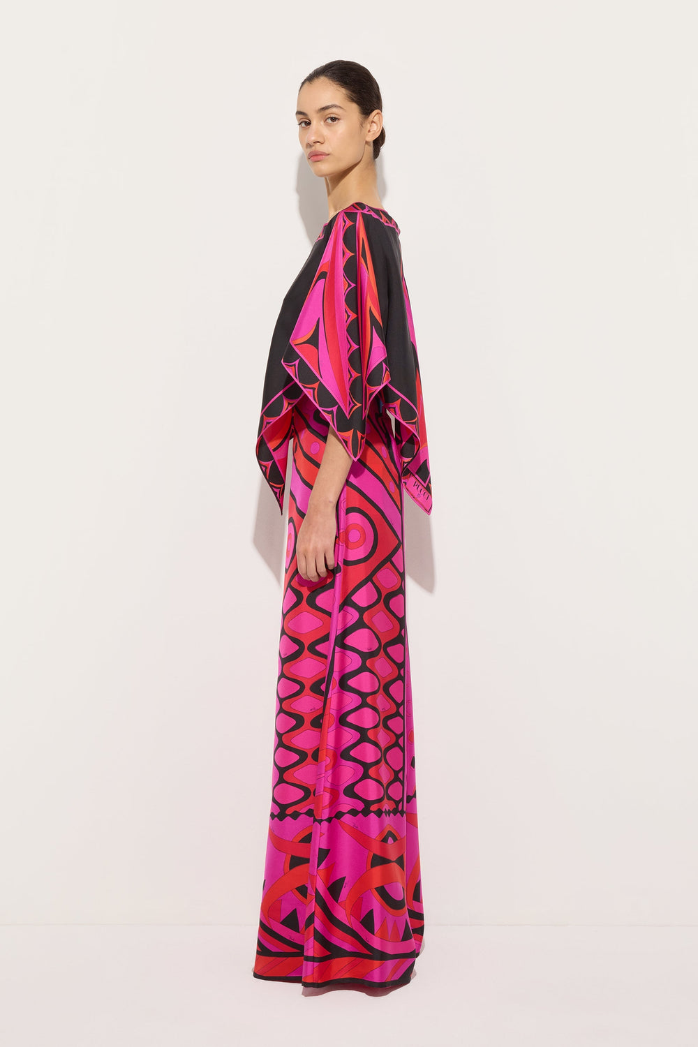 Pucci Fari Print Kaftan Top