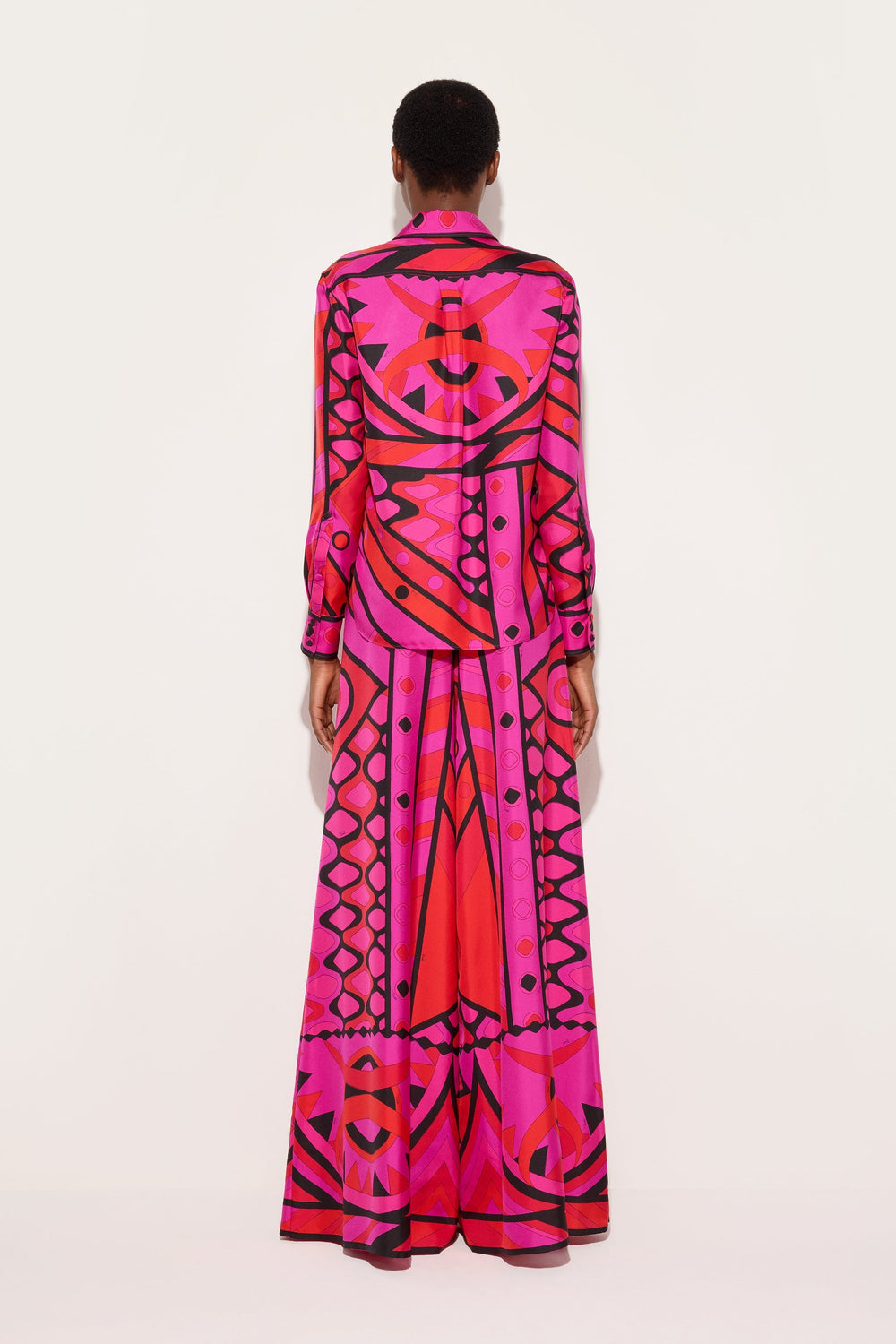 Pucci Vivara Print Silk Shirt