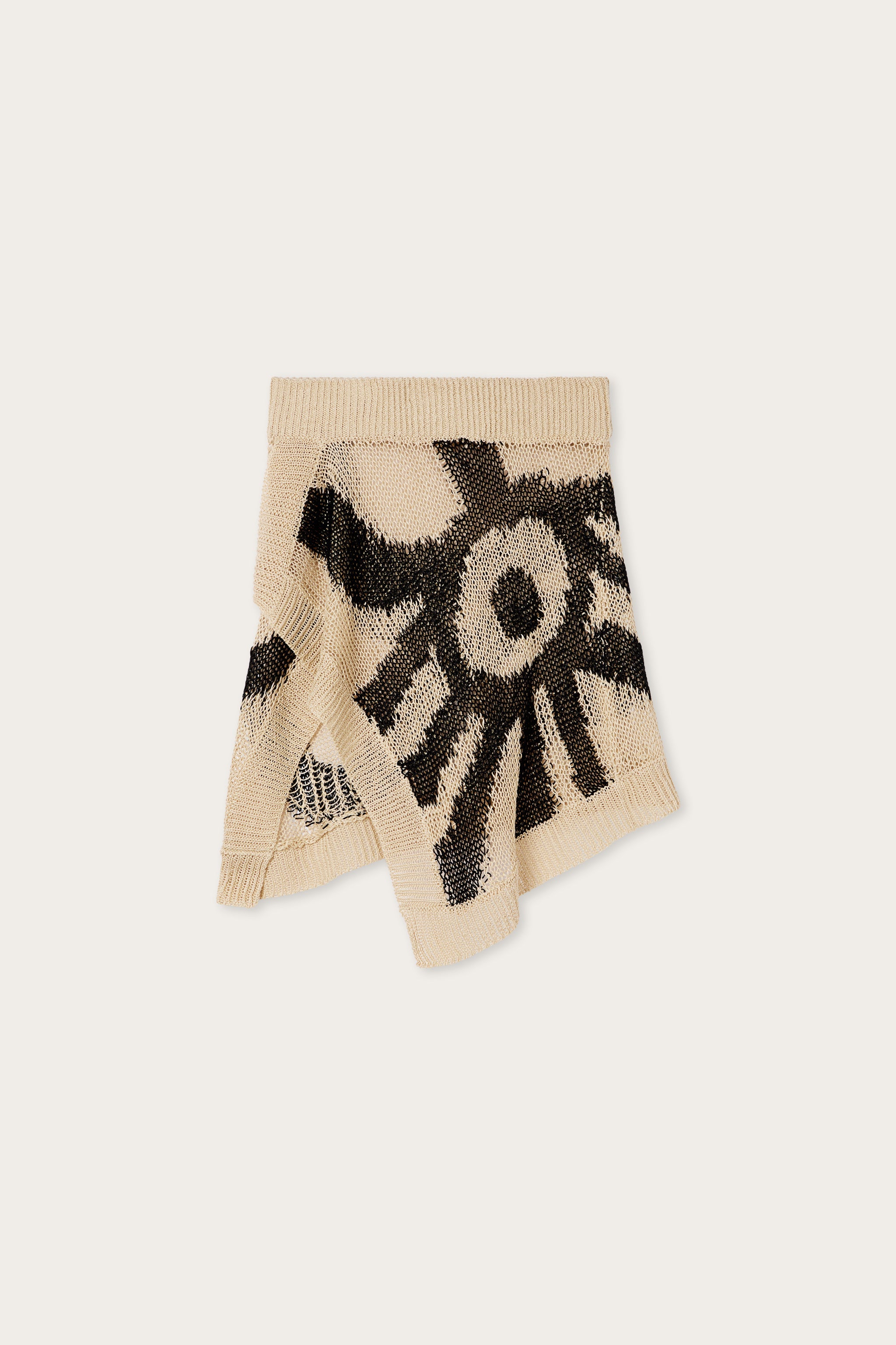 Pucci Marmo print Linen Asymmetrical Skirt