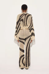 Pucci Marmo print Linen Pants