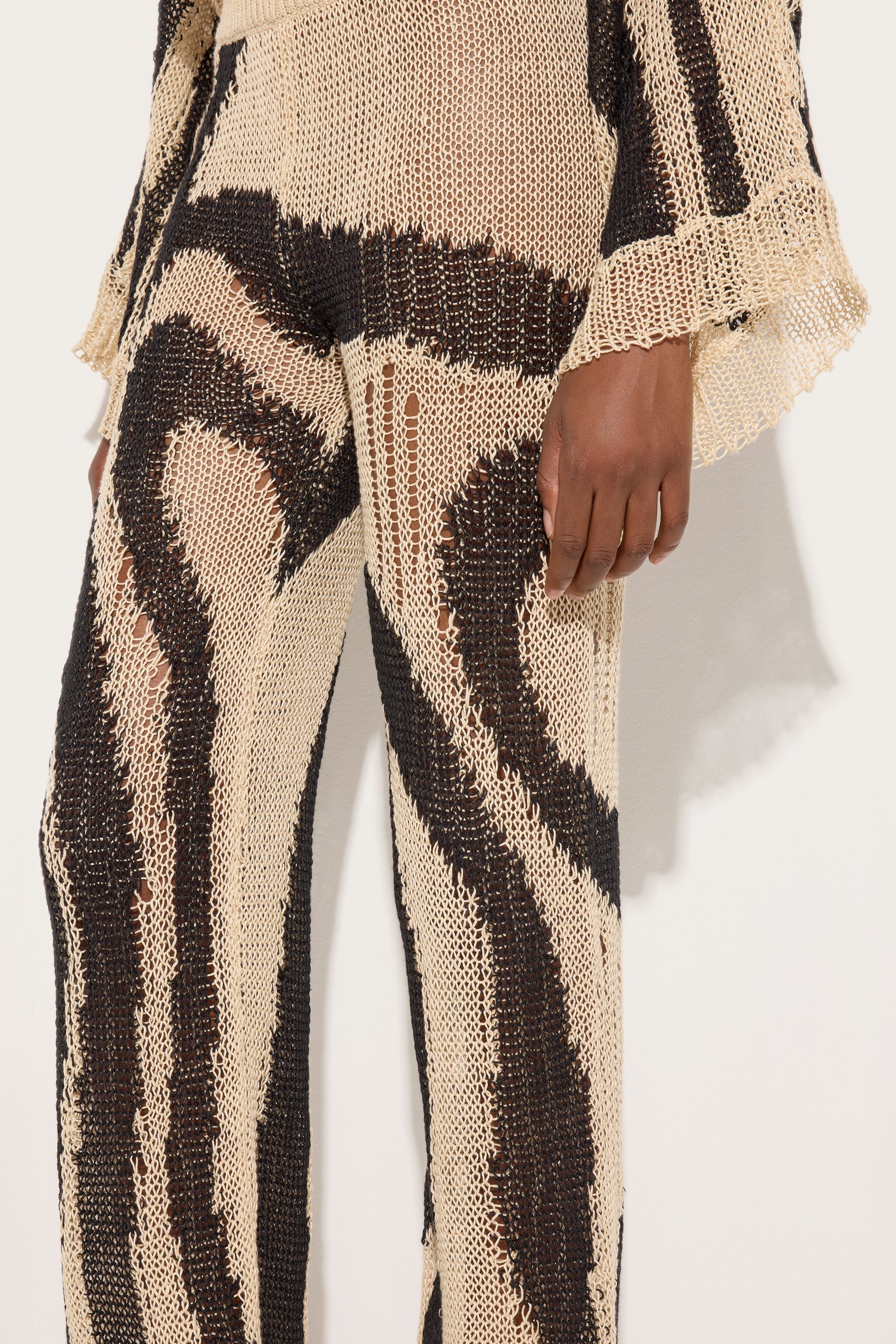 Pucci Marmo print Linen Pants