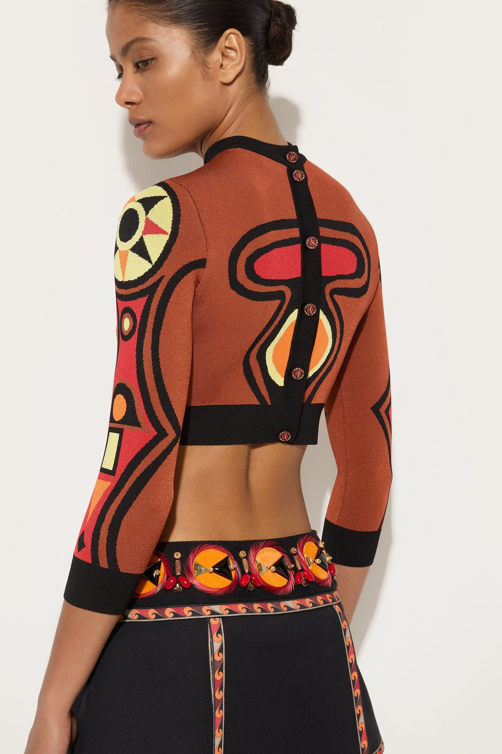 Pucci Jacquard Cardigan