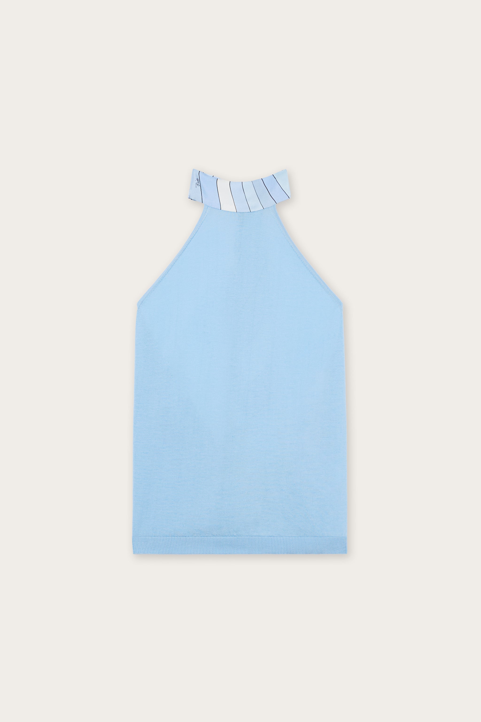 Pucci Knitwear Top with Silk Detail
