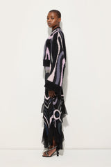 Pucci Cropped Sweater with Marmo Inlay