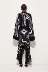 Pucci Cropped Sweater with Marmo Inlay