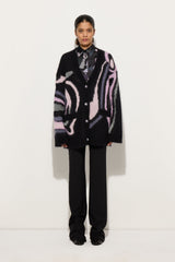 Pucci Oversized Cardigan with Marmo Inlay