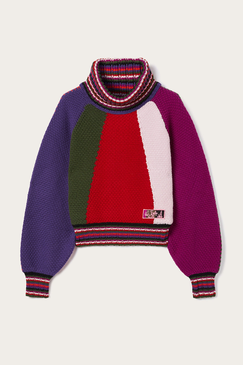 Pucci Color Block Sweater