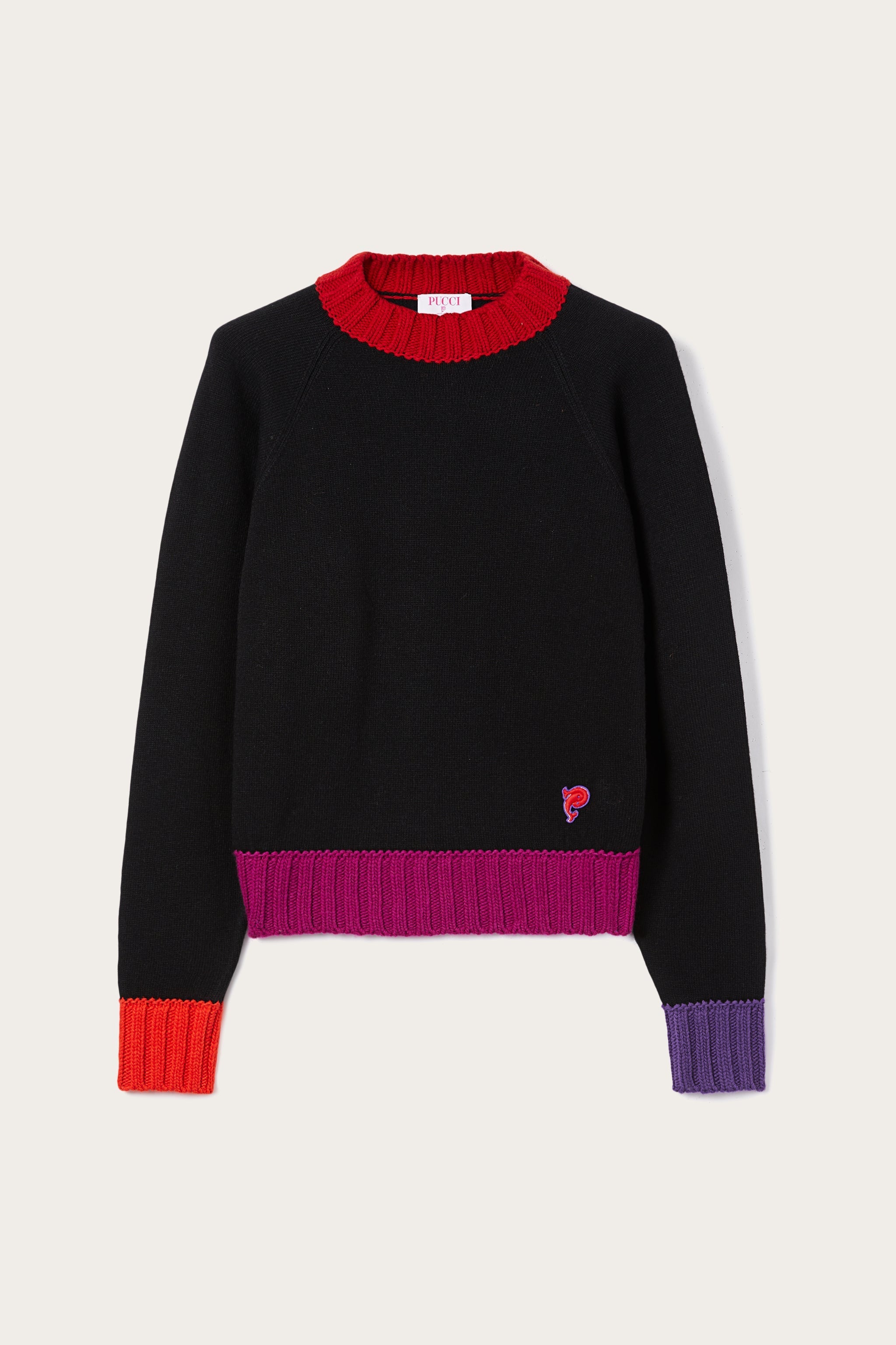 Pucci Sweater with Color Block Details