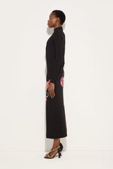 Pucci Orchidee Jacquard Long Fitted Dress