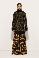 Pucci Labirinto Print Oversized Sweater