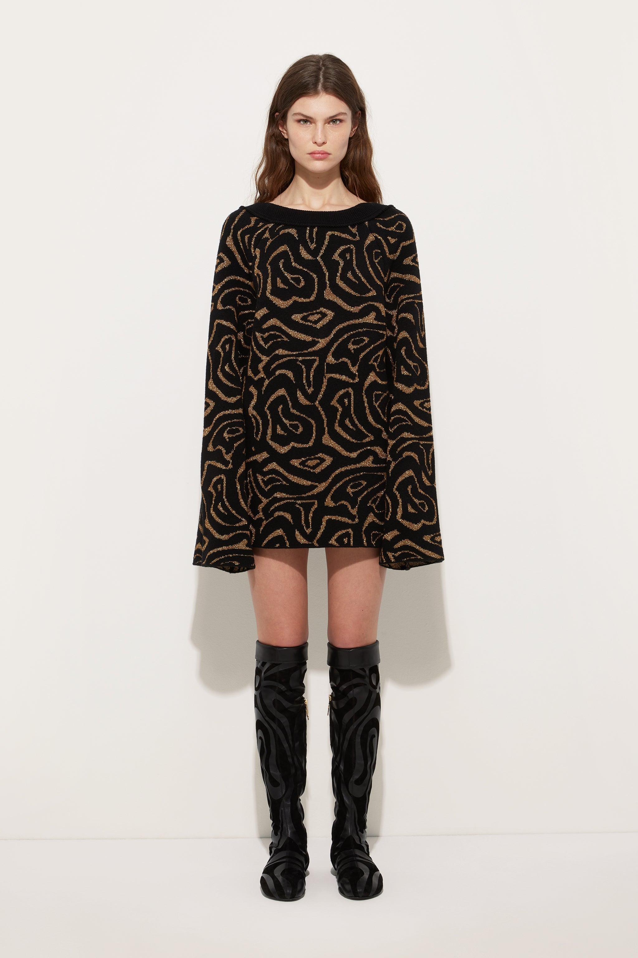 Pucci Labirinto Print Dress