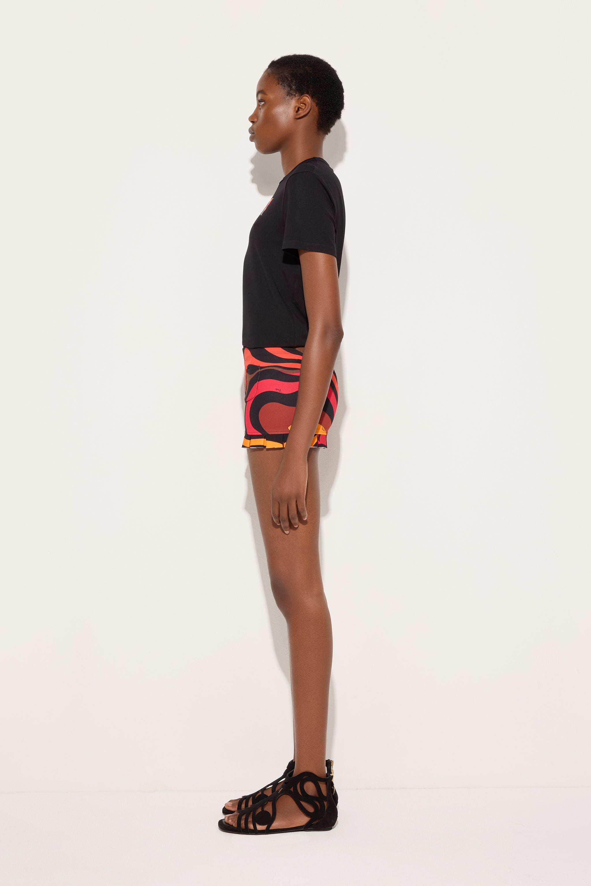 Pucci Marmo Print Shorts
