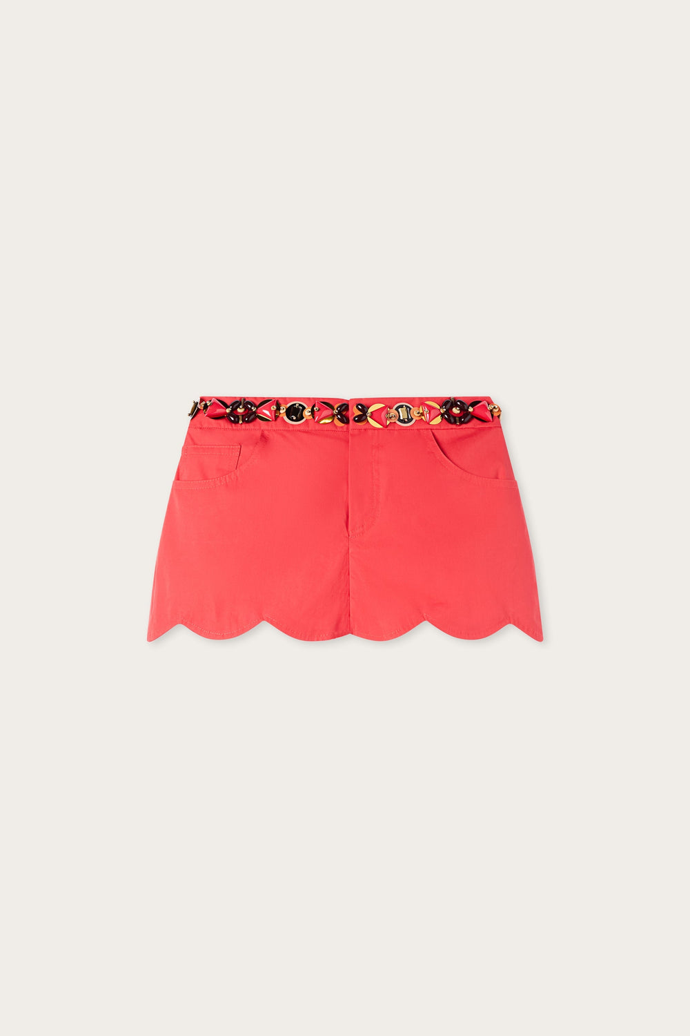 Pucci Scallop Trim Shorts