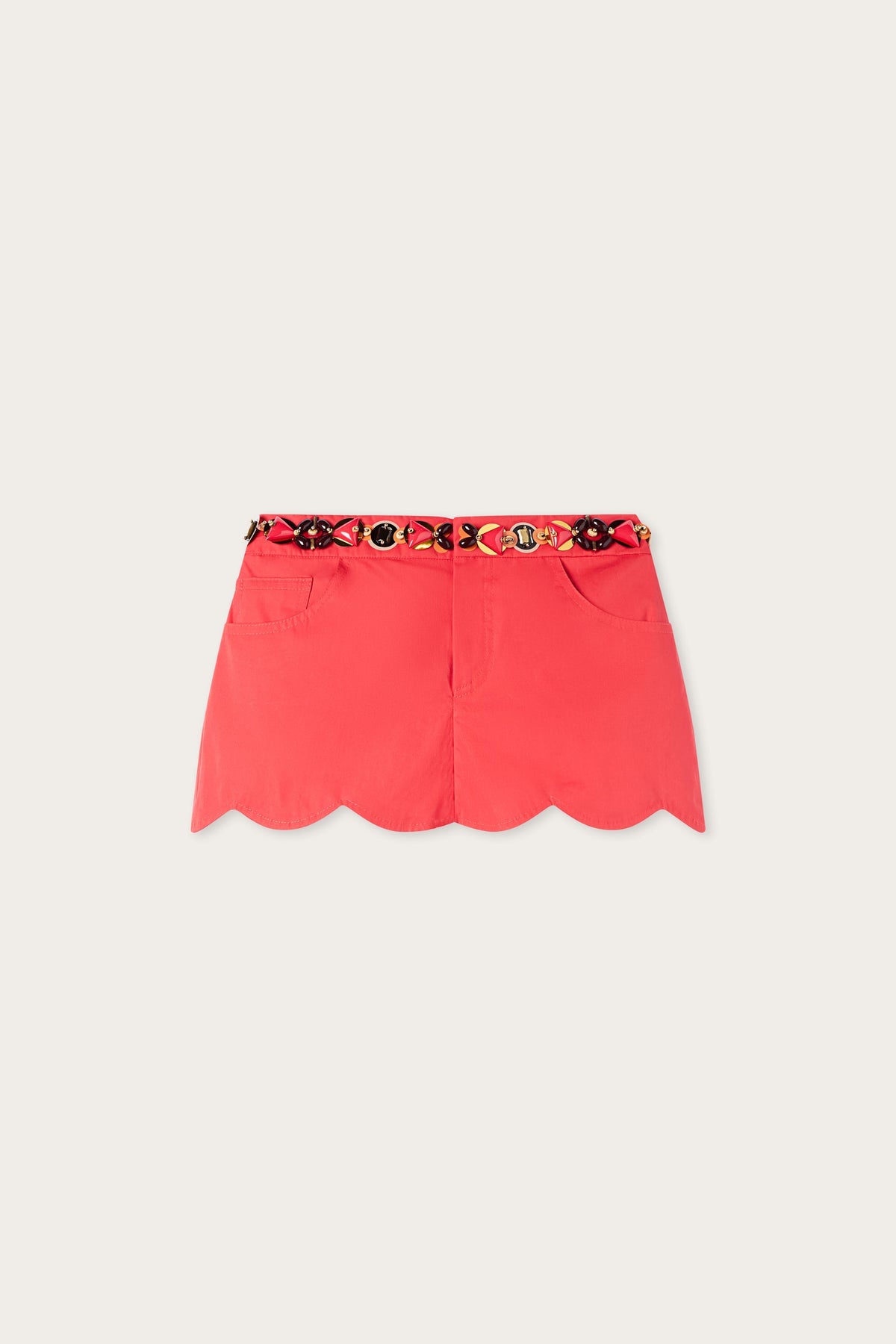 Pucci Scallop Trim Shorts
