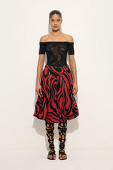 Pucci Marmo Print Rafia Wide Pants