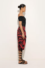 Pucci Marmo Print Rafia Wide Pants