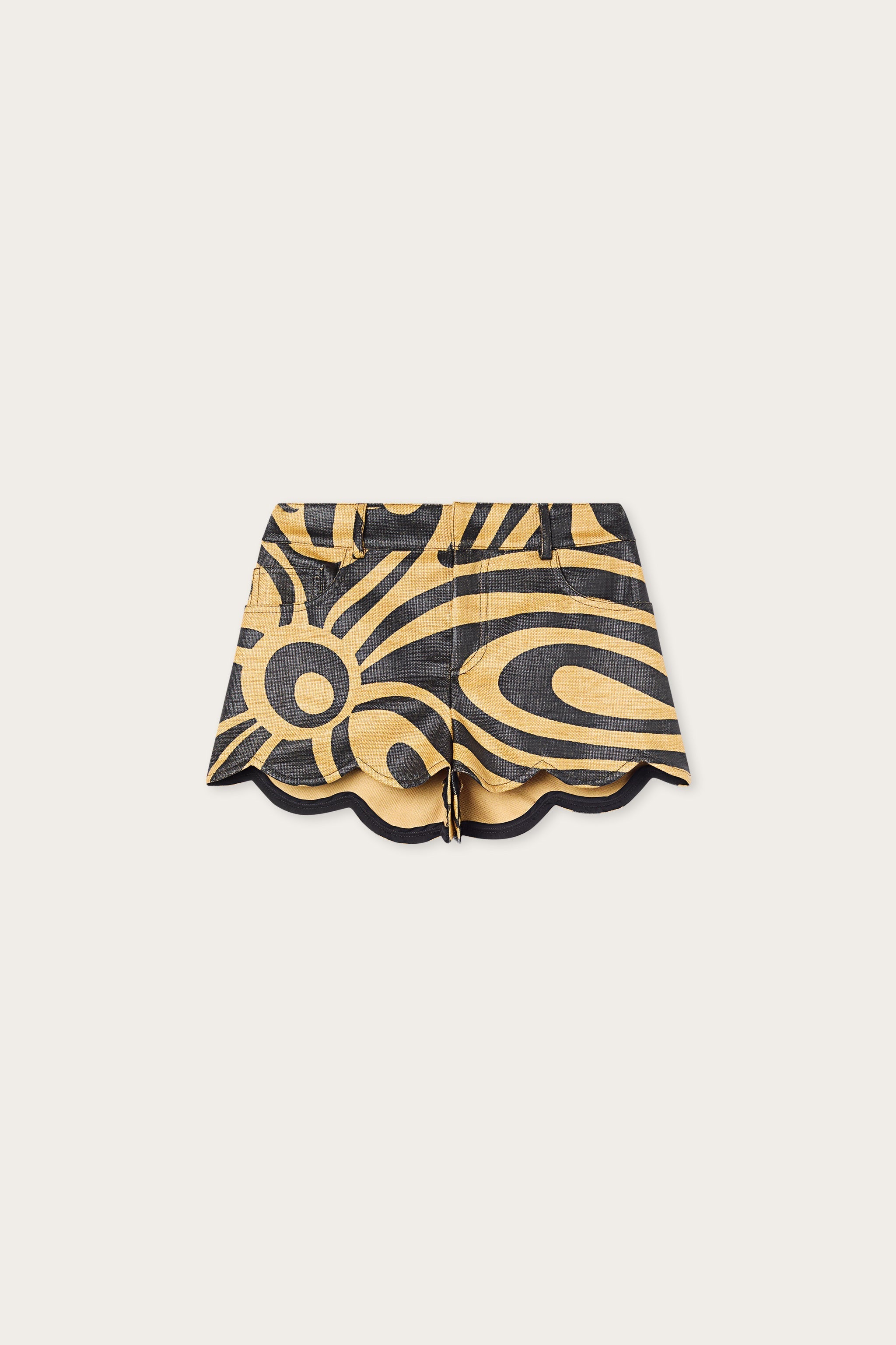 Pucci Scallop trim shorts