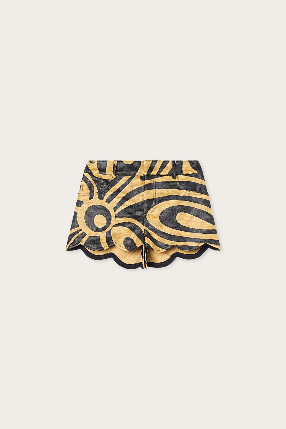 Pucci Scallop trim shorts