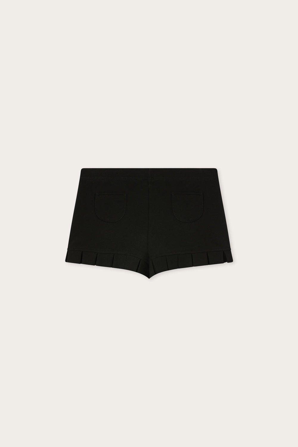 Pucci Black Compact Jersey Shorts