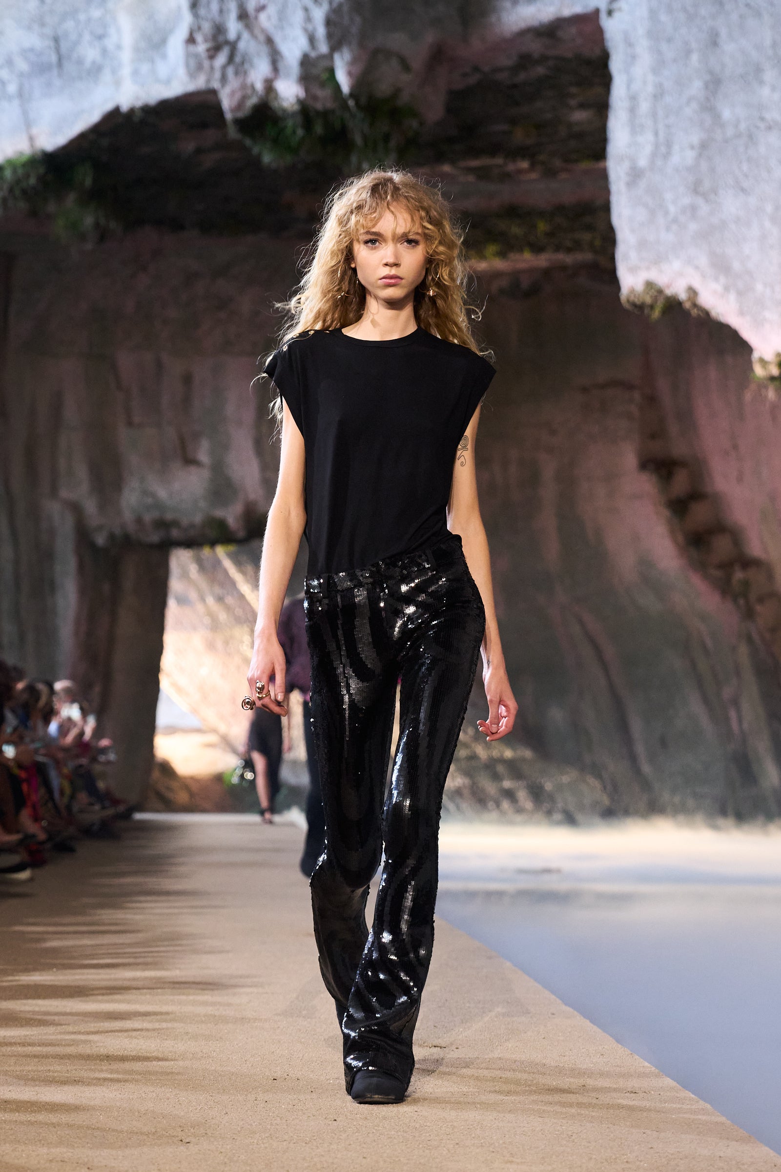 Pucci Marmo Embroidered Bootcut Trousers