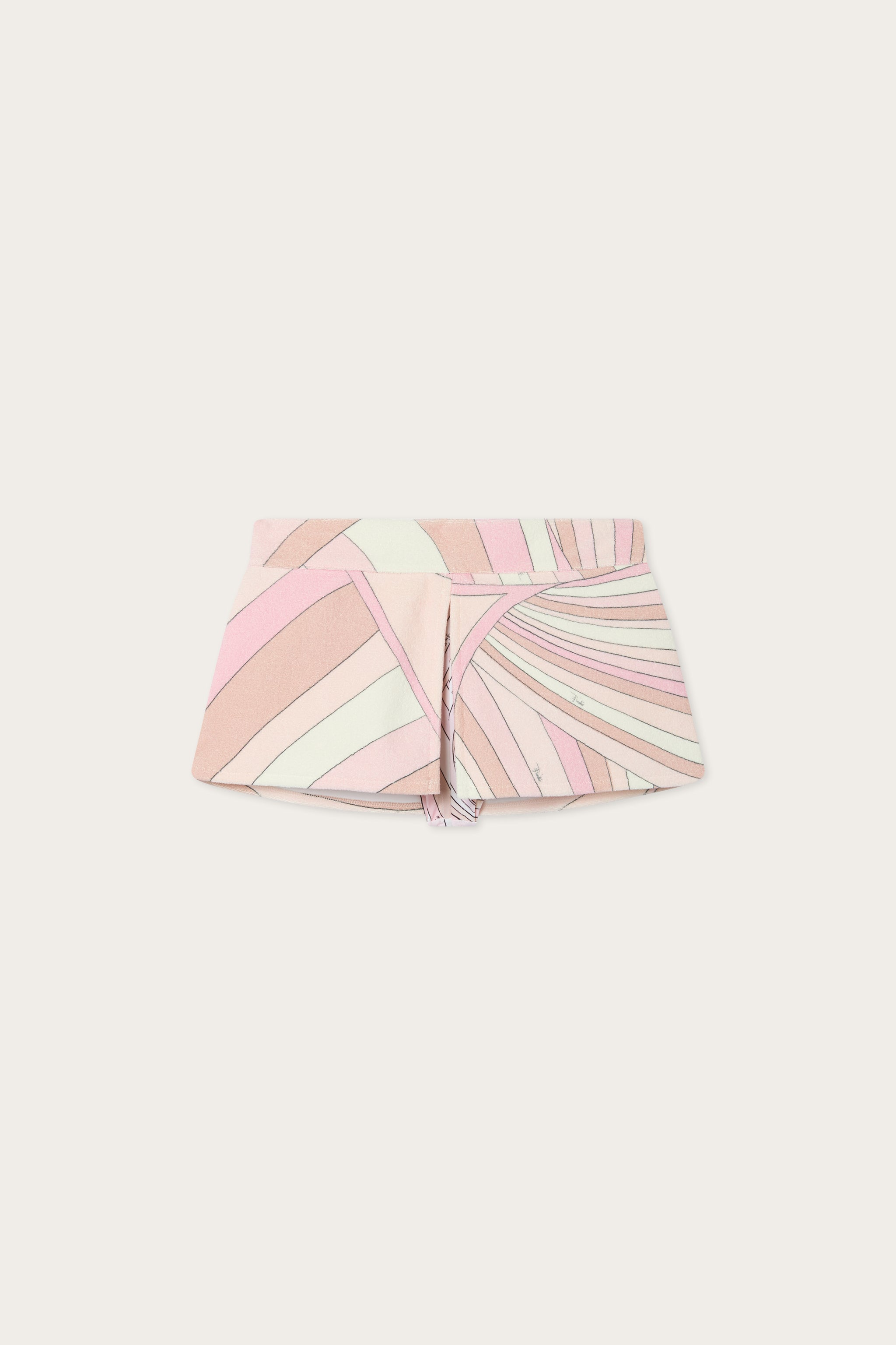 Pucci Iride Print Terry Shorts