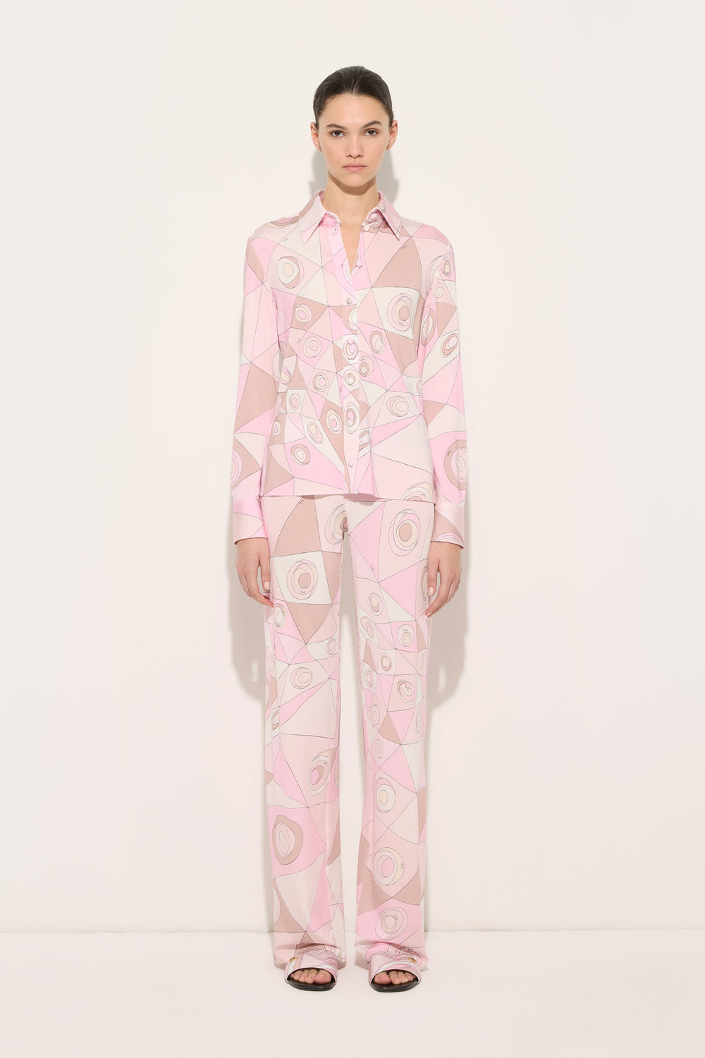 Pucci Occhi Print Jersey Pants