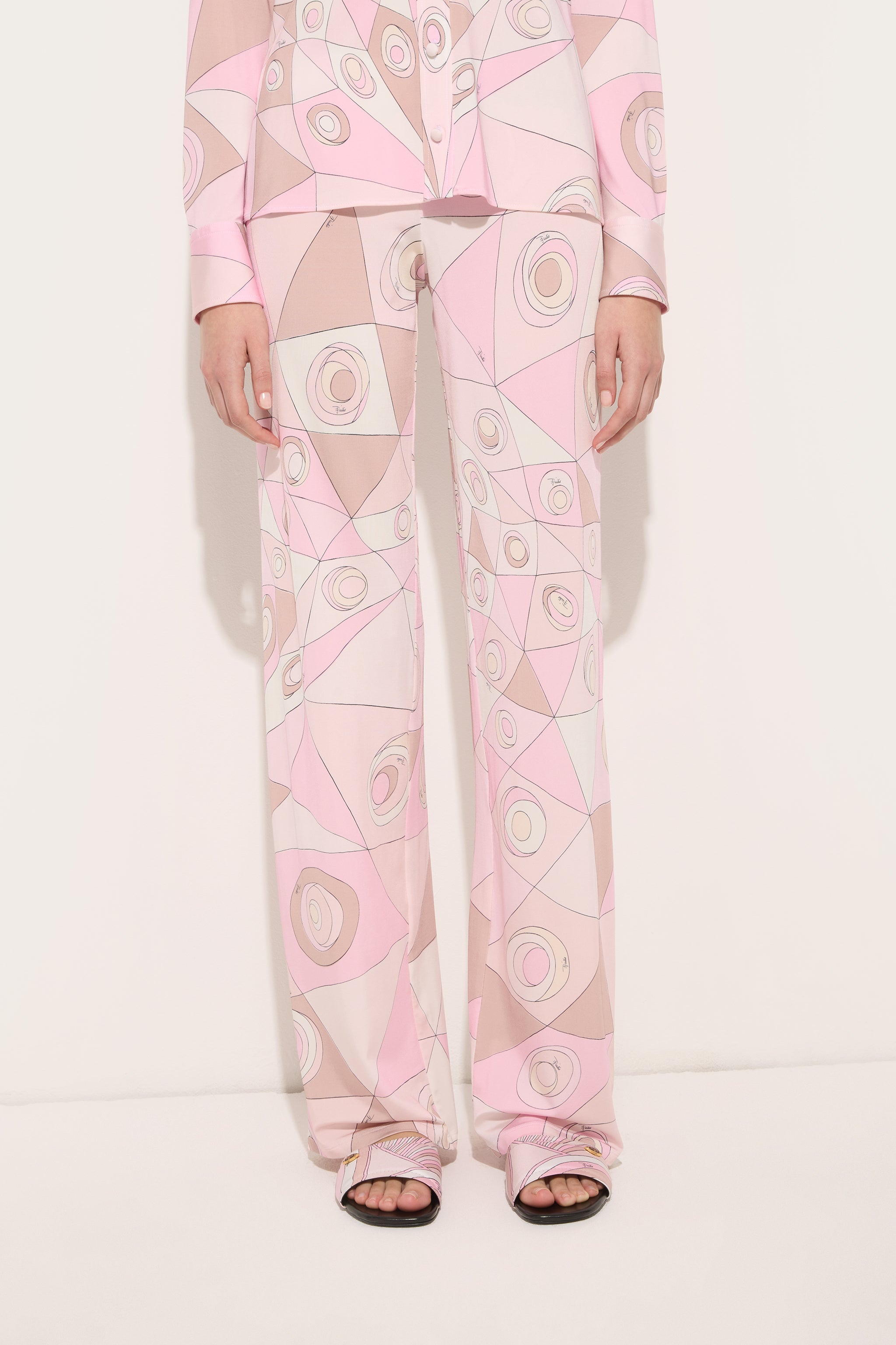 Pucci Occhi Print Jersey Pants