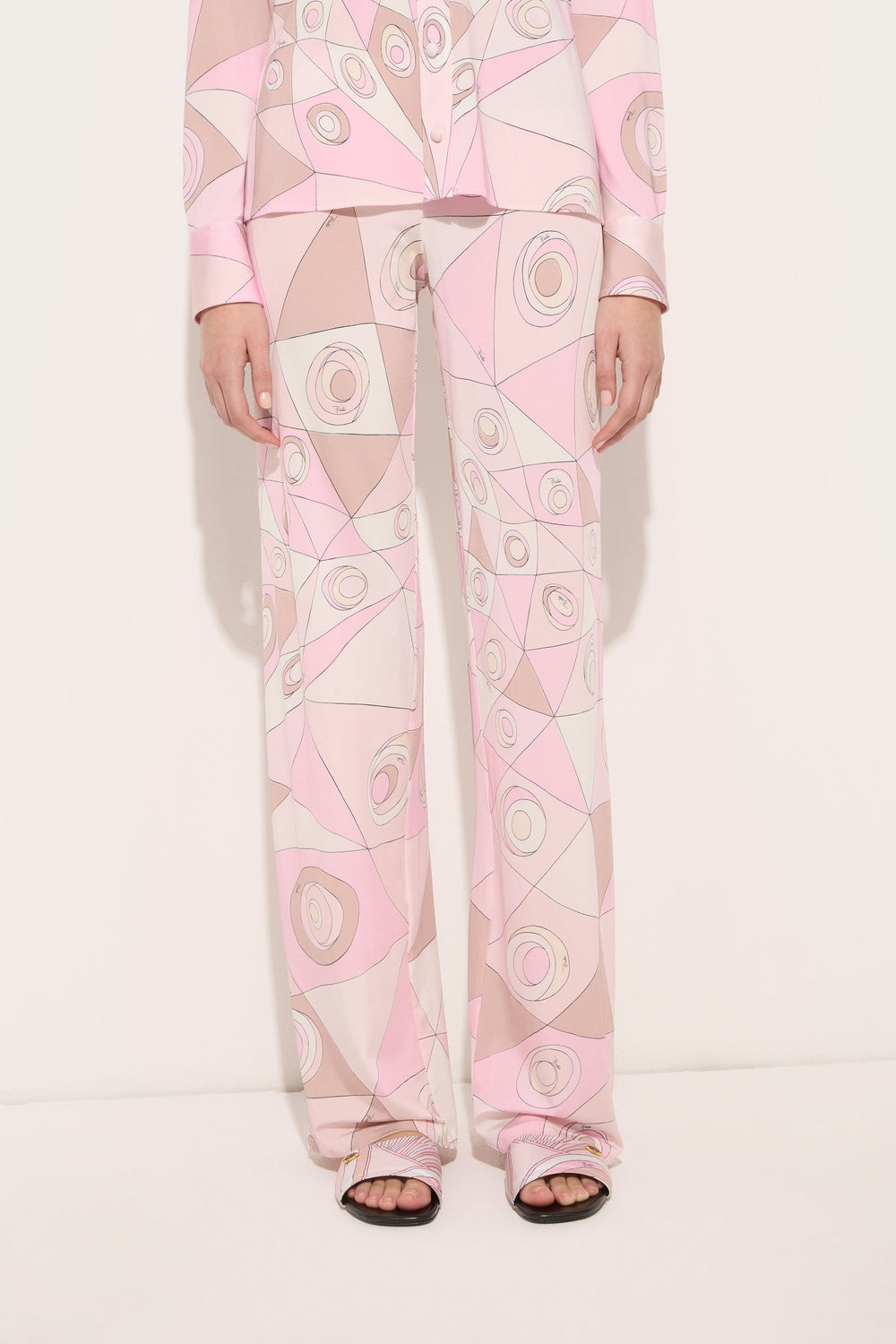 Pucci Occhi Print Jersey Pants