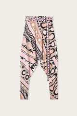 Pucci Flowing Pants with Printed Belt