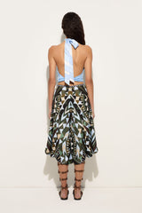 Pucci Manuba Print Wide Silk Pants