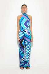 Pucci Vivara Print Silk Pants
