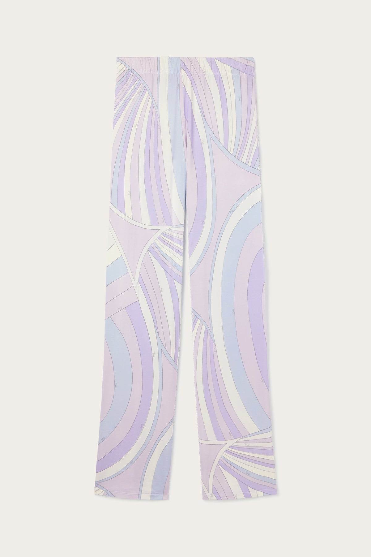 Pucci Iride Print Straight Trousers