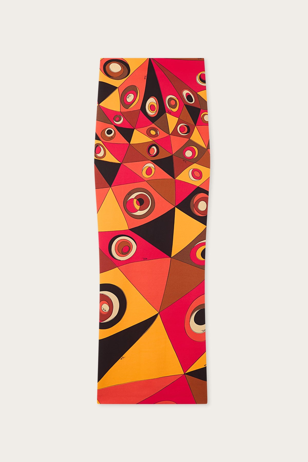 Pucci Occhi Print Long Skirt