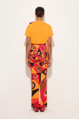 Pucci Occhi Print Long Skirt