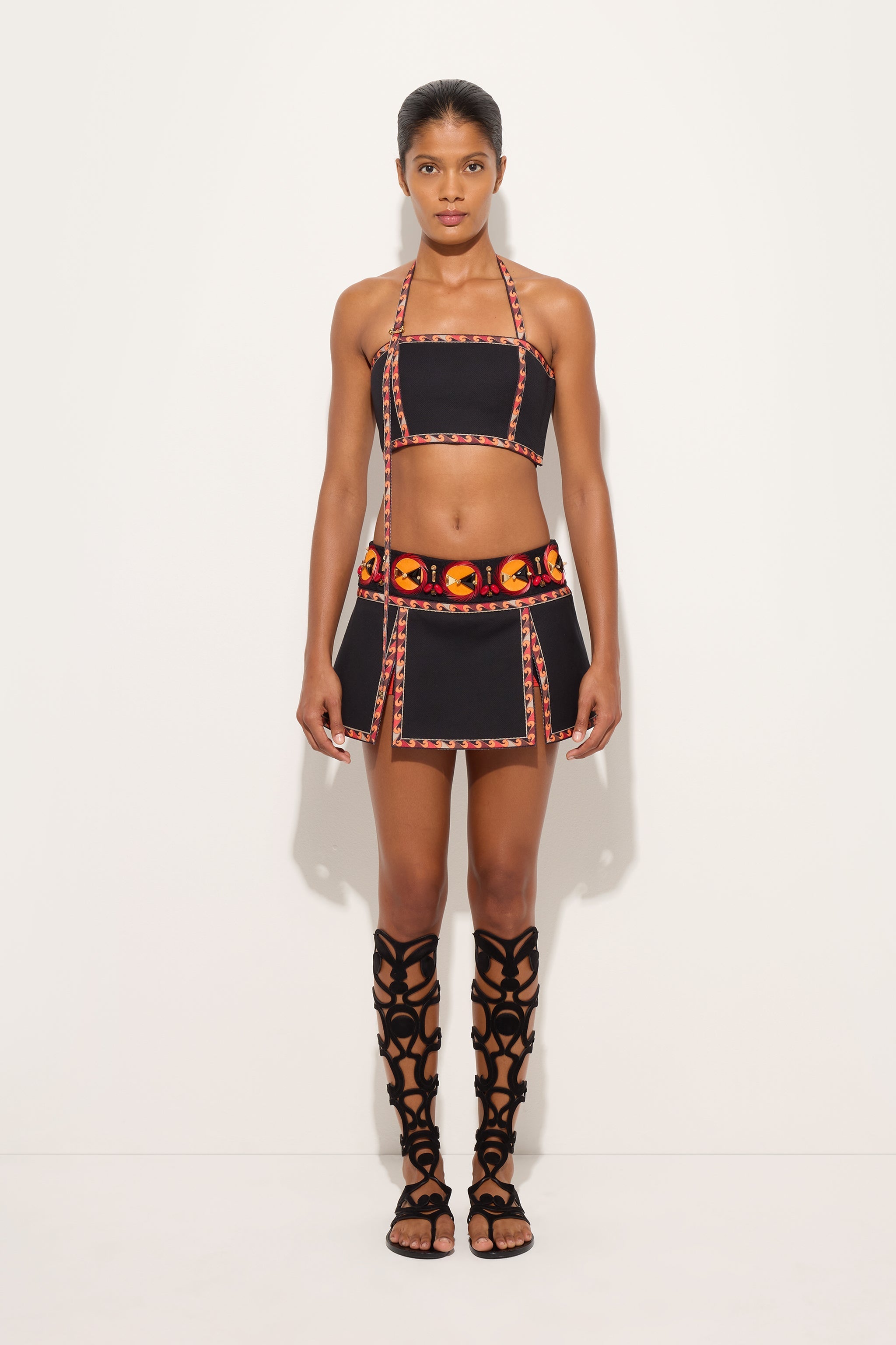 Pucci Embroidery Skirt