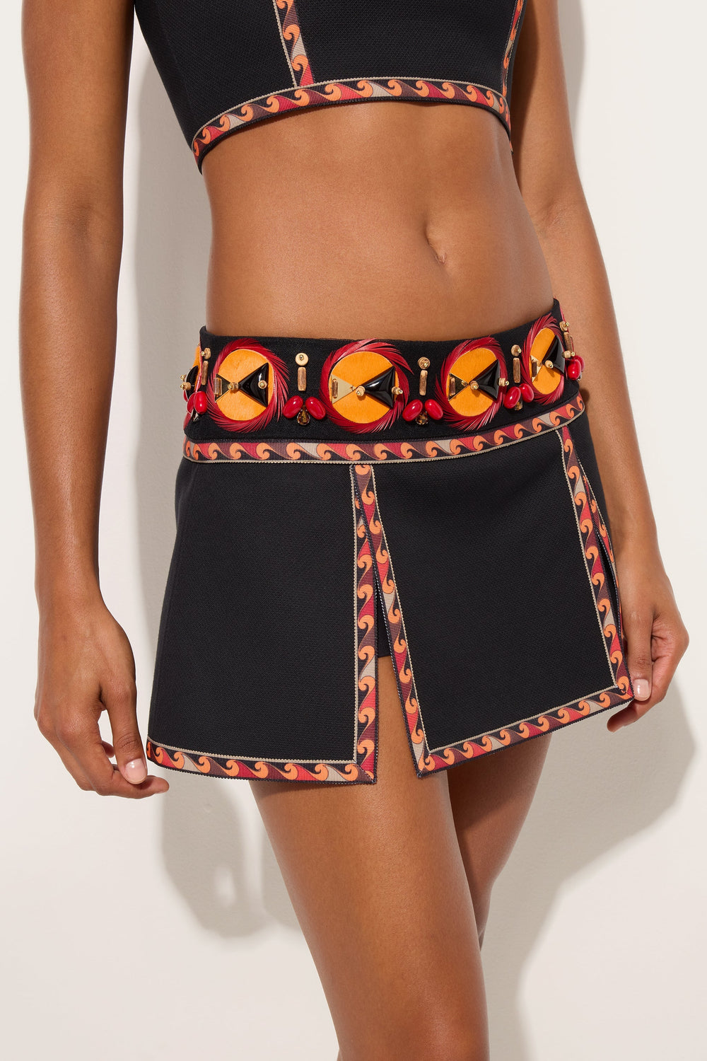 Pucci Embroidery Skirt