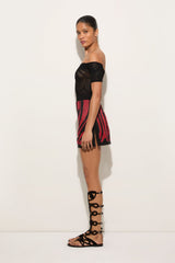 Pucci Rafia Wrap Skirt